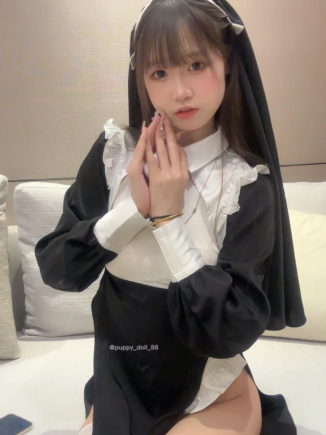 neko酱 - 修女 [86P,10V-248MB] tg@simisebaisi 【丝足阁】056.webp